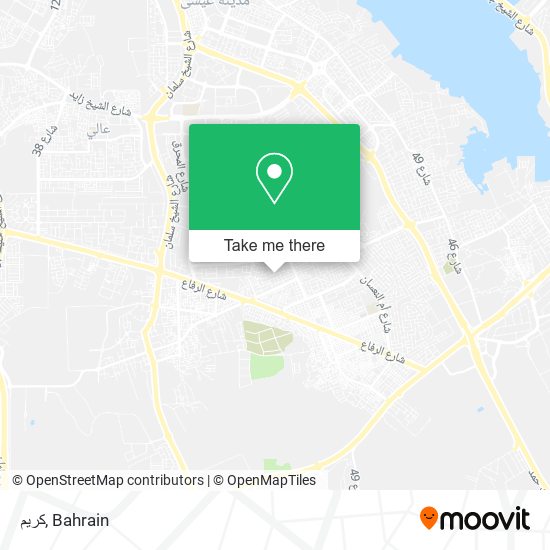 كريم map