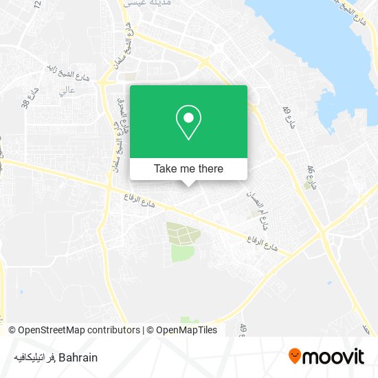 فراتيليكافيه map