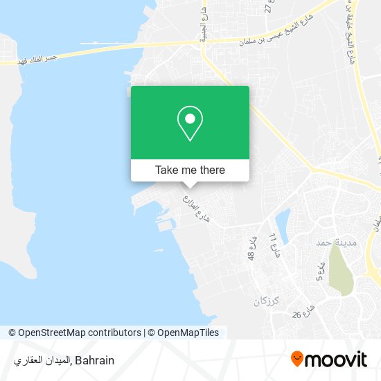 الميدان العقاري map