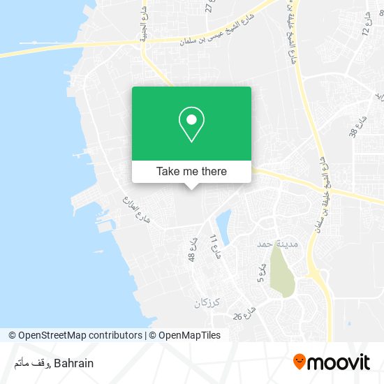 وقف مأتم map