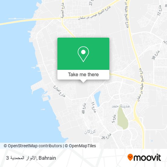 الأنوار المحمدية 3 map
