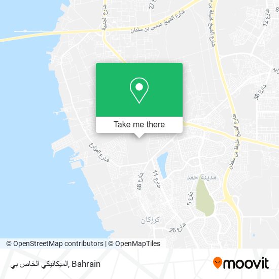 الميكانيكي الخاص بي map