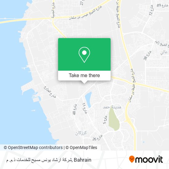 شركة ارشاد يونس مسيح للخدمات ذ.م. م map