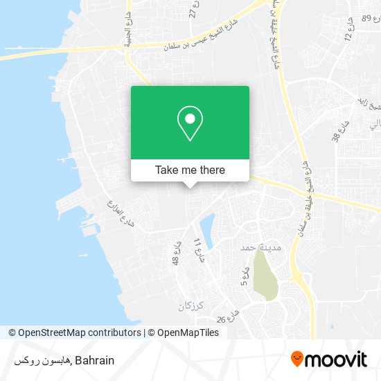 هابسون روكس map