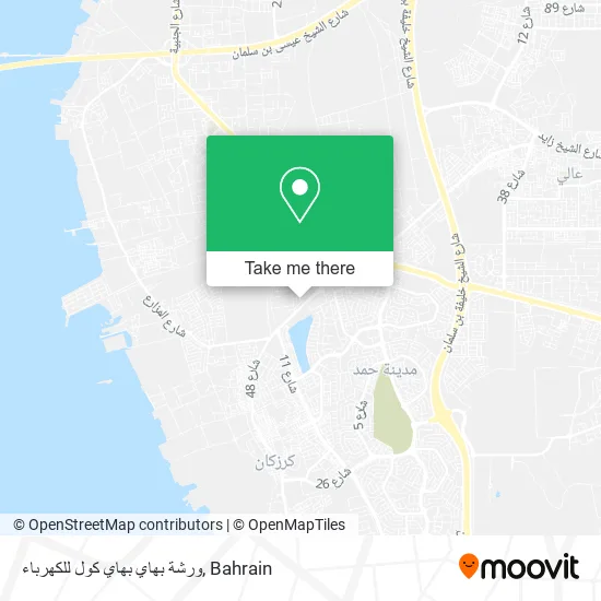 ورشة بهاي بهاي كول للكهرباء map