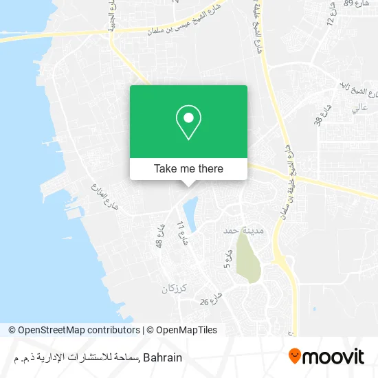 سماحة للاستشارات الإدارية ذ.م. م map