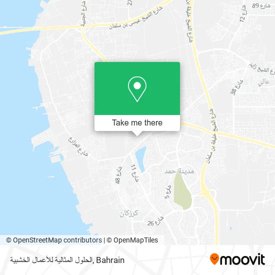 الحلول المثالية للأعمال الخشبية map