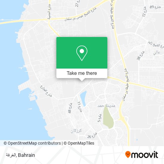الغرفة map