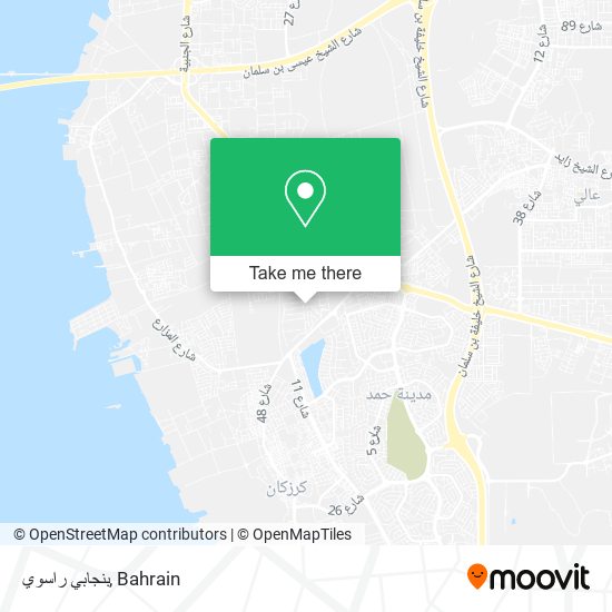 بنجابي راسوي map