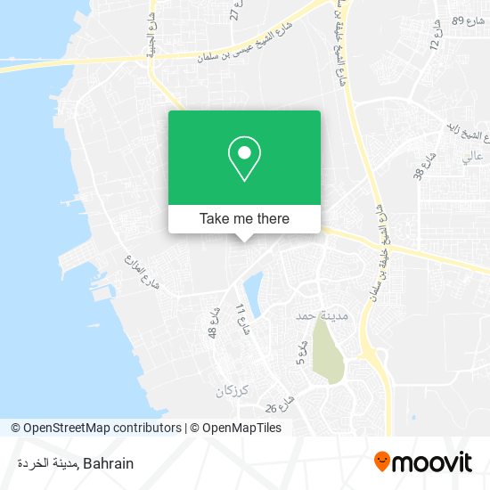 مدينة الخردة map