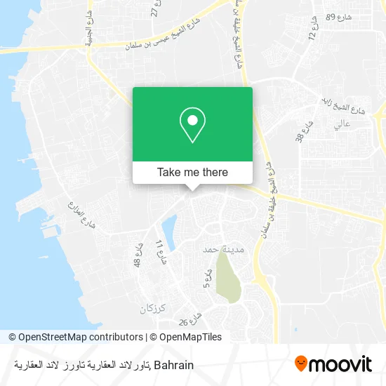 تاورلاند العقارية تاورز لاند العقارية map