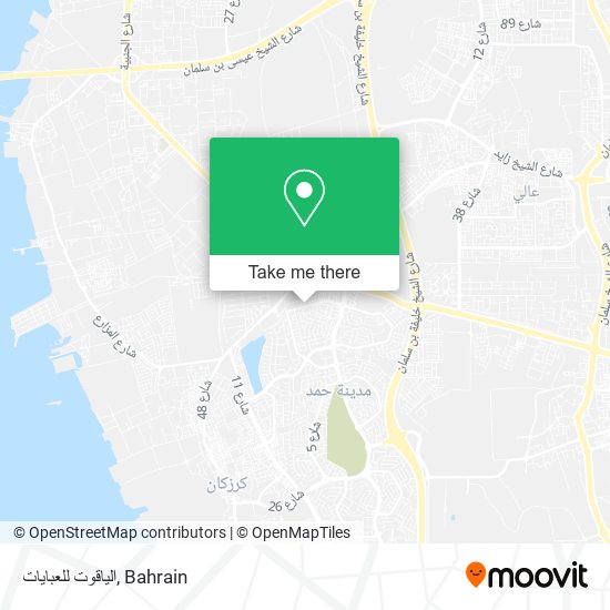 الياقوت للعبايات map