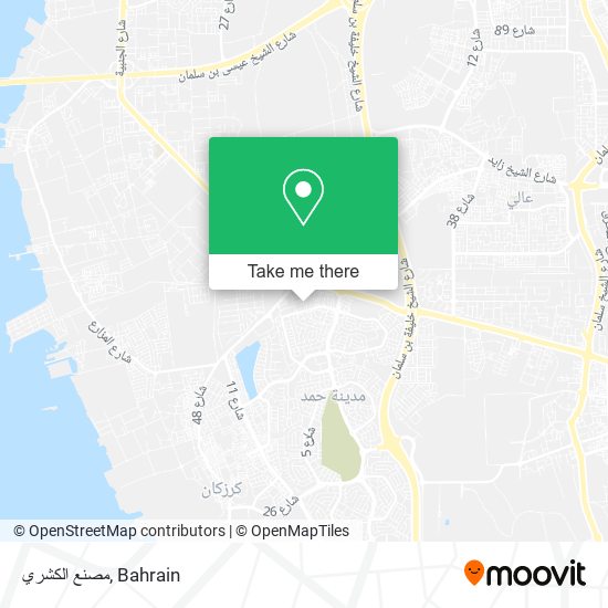 مصنع الكشري map