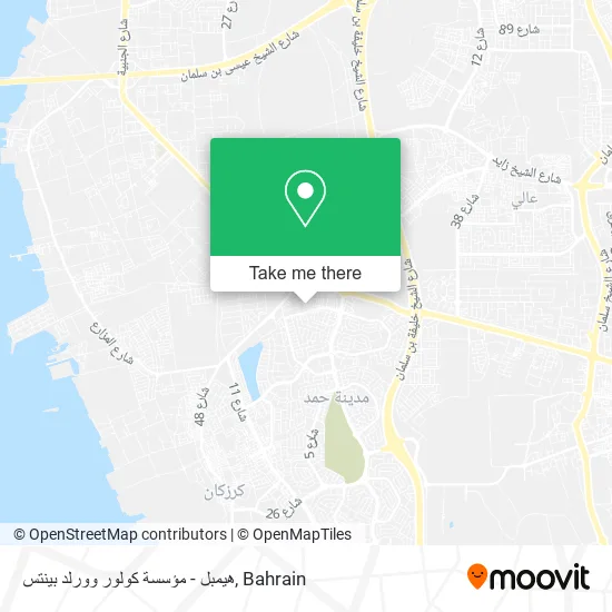 هيمبل - مؤسسة كولور وورلد بينتس map