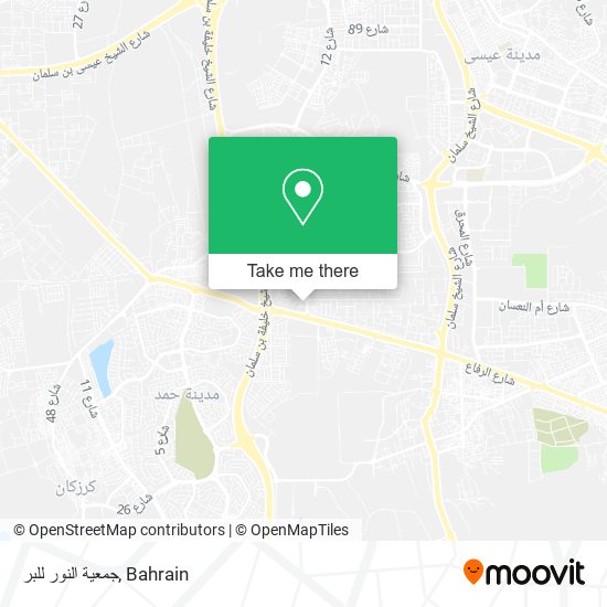 جمعية النور للبر map