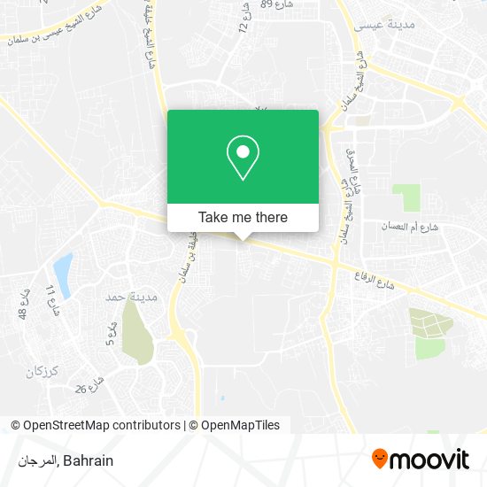 المرجان map