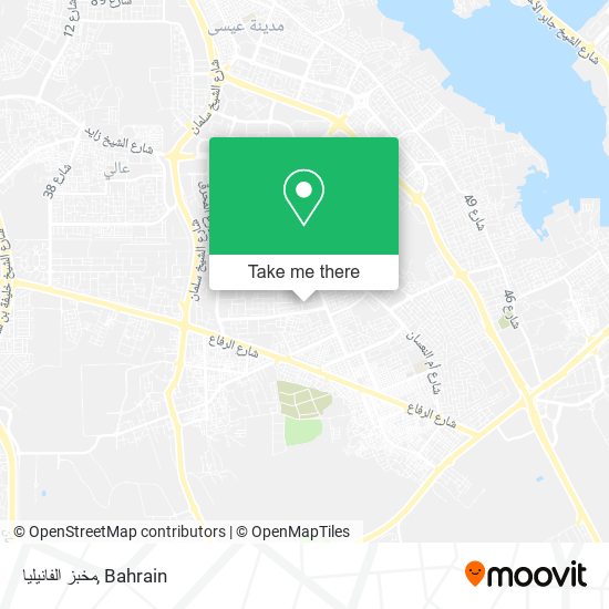 مخبز الفانيليا map