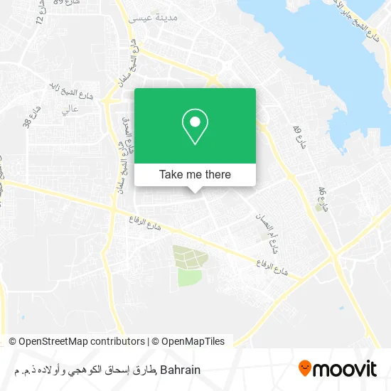 طارق إسحاق الكوهجي وأولاده ذ.م. م map