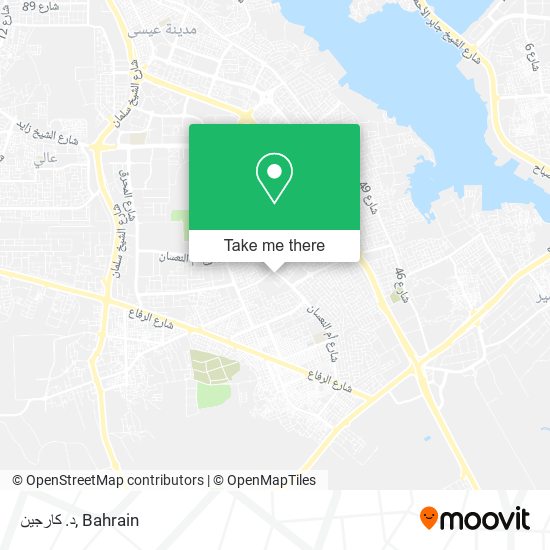 د. كارجين map