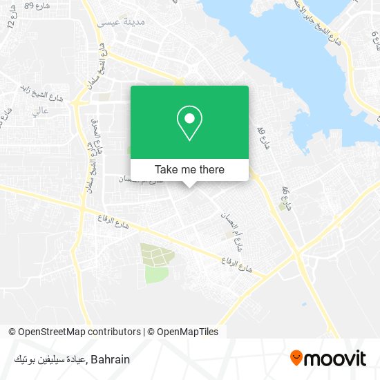 عيادة سيليفين بوتيك map