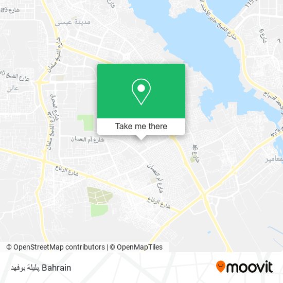 بليلة بوفهد map