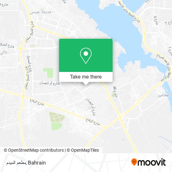 مطعم الميدم map