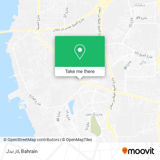 كاردينال map