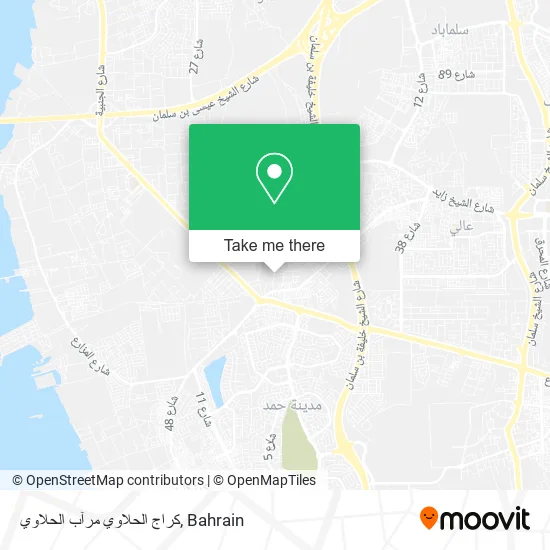 كراج الحلاوي مرآب الحلاوي map