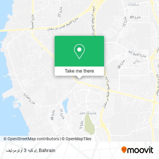 إم كيه 3 أوتوموتيف map