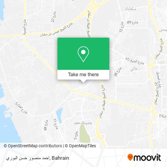 احمد منصور حسن البوري map