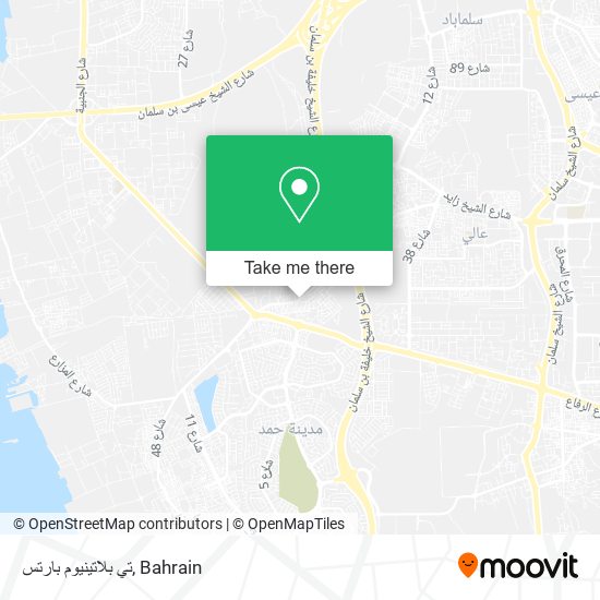 تي بلاتينيوم بارتس map