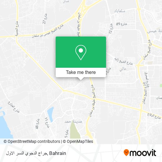 جراج الدجوي النسر الاول map