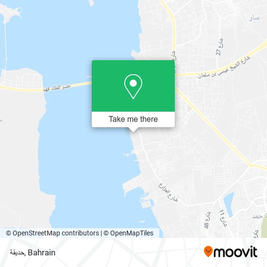 حديقة map