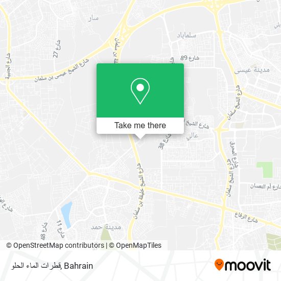قطرات الماء الحلو map