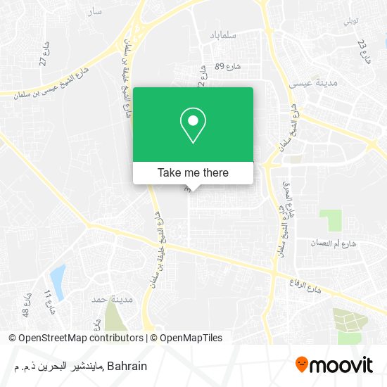 مايندشير البحرين ذ.م. م map