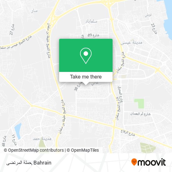 حملة المرتضى map