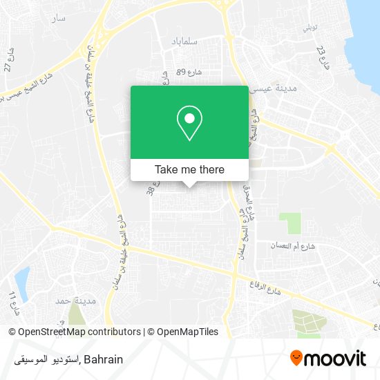 استوديو الموسيقى map
