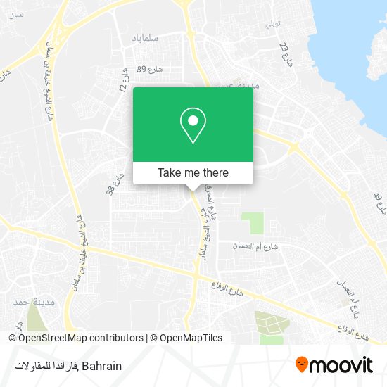فاراندا للمقاولات map