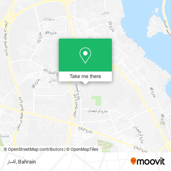 أكسار map