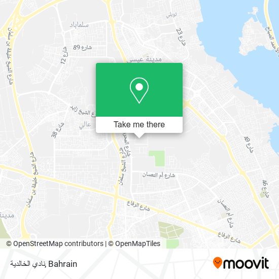 نادي الخالدية map