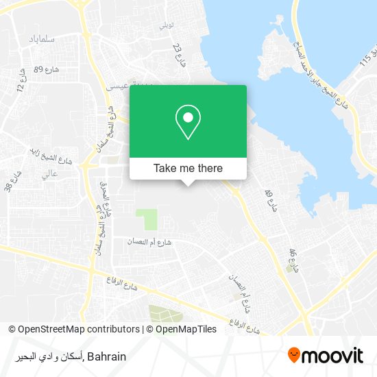 أسكان وادي البحير map