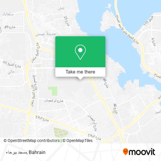 مسجد بيرحاء map