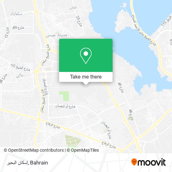 إسكان البحير map