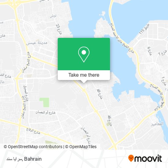 سرايا سند map