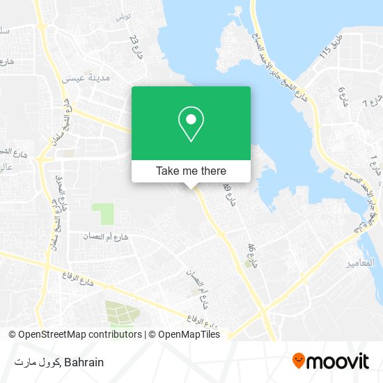كوول مارت map
