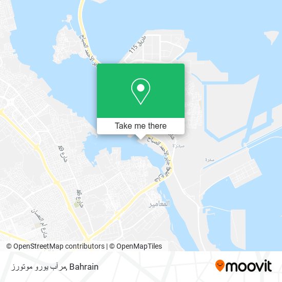 مرآب يورو موتورز map