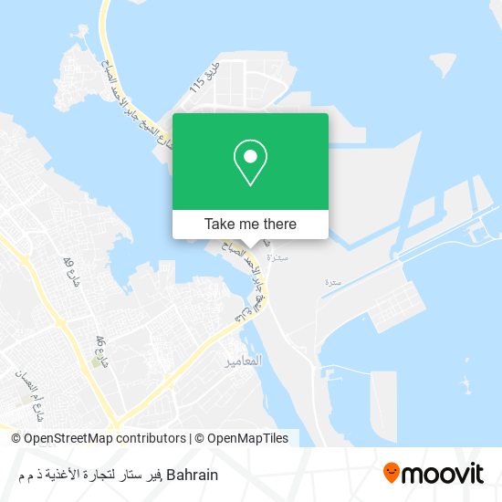فير ستار لتجارة الأغذية ذ م م map
