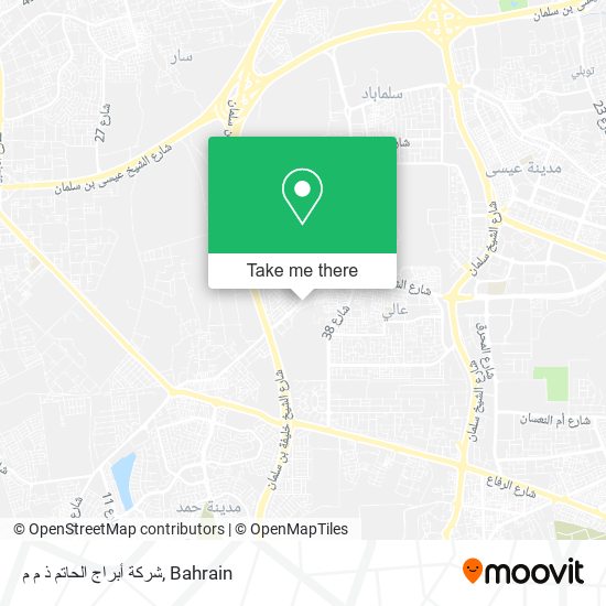 شركة أبراج الحاتم ذ م م map