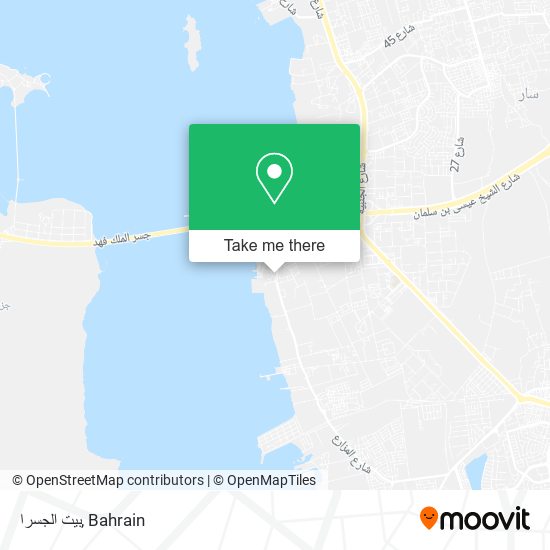 بيت الجسرا map