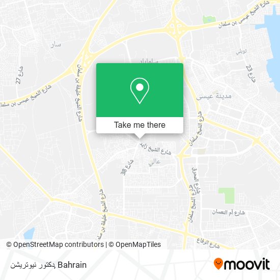 دكتور نيوتريشن map
